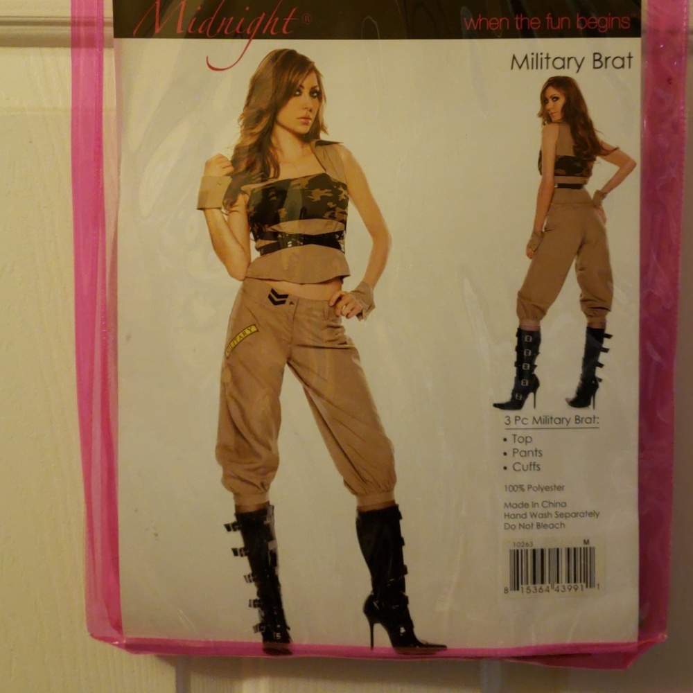 Womens Military Brat costume